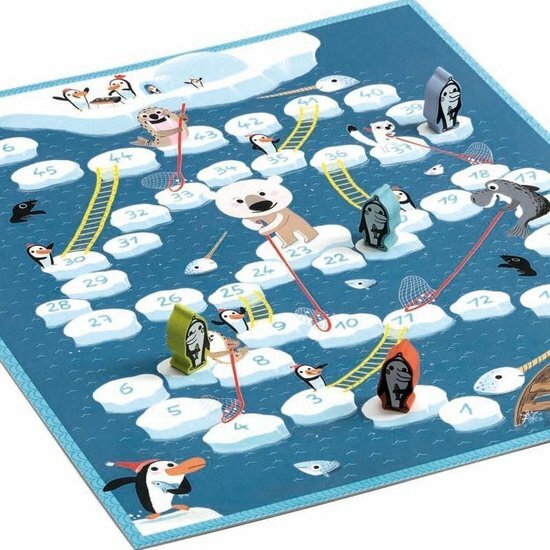 Djeco gezelschapsspel Slangen en Ladders 5+| Speel je Wijs