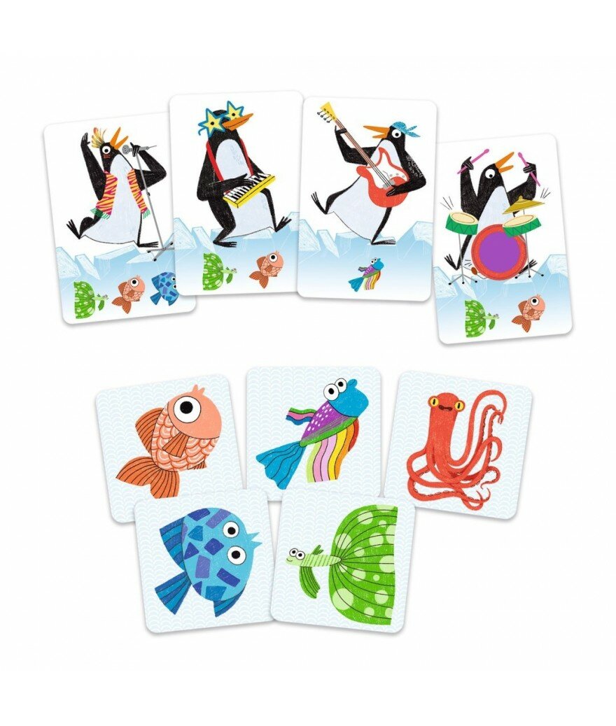 Djeco Kaartspel Rock Band 4-10 jaar| Speel je Wijs