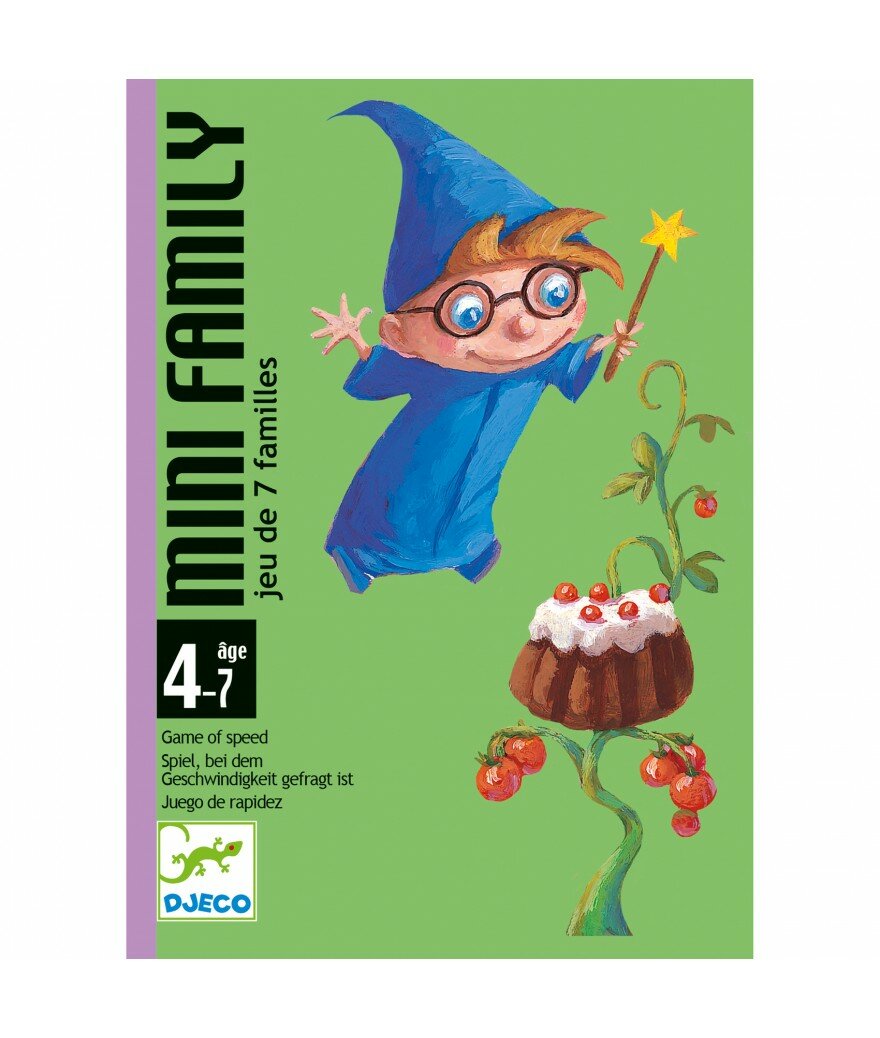 Djeco Kwartetspel Mini Family 4-7 jaar | Speel je Wijs