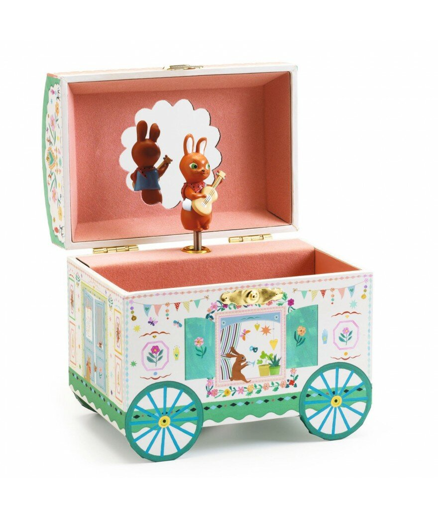 Djeco Sieradendoos / muziekdoos Betoverende Caravan | Speel je Wijs