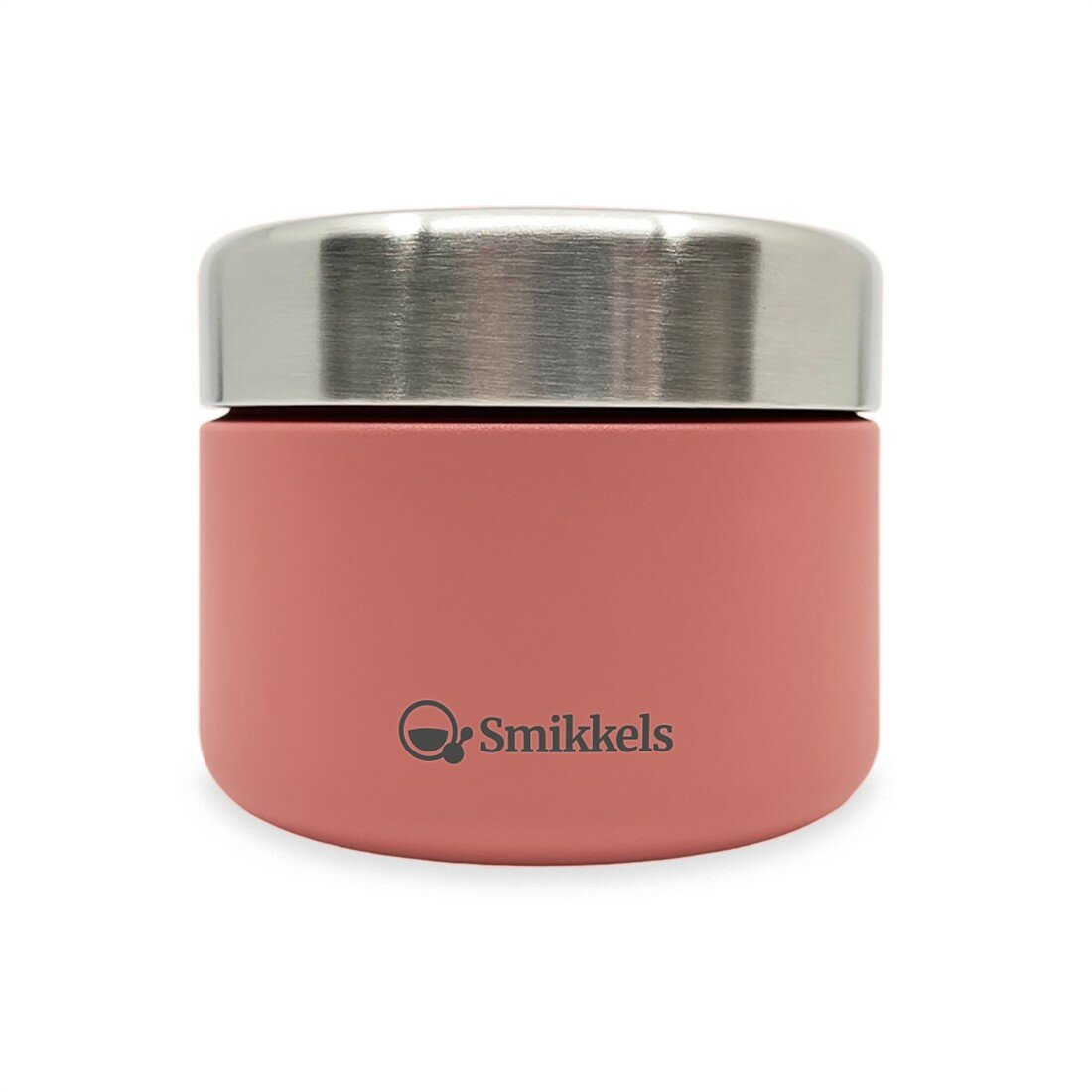 Smikkels RVS Fruitbakje 420ml Roze