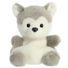 Palm Pals Husky 13cm