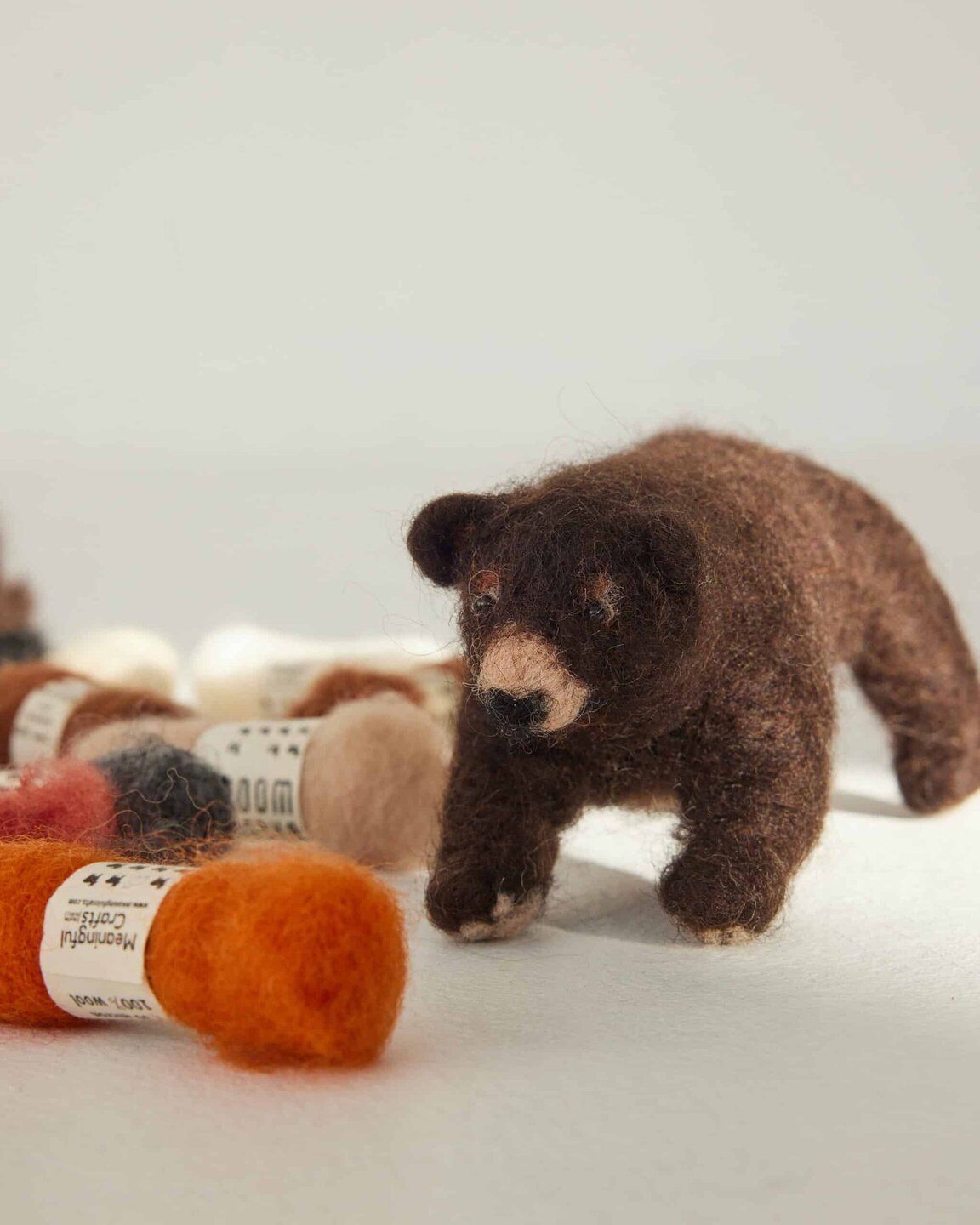 Meaningful Crafts - Naaldvilt Pakket Bosdieren | Speel je Wijs