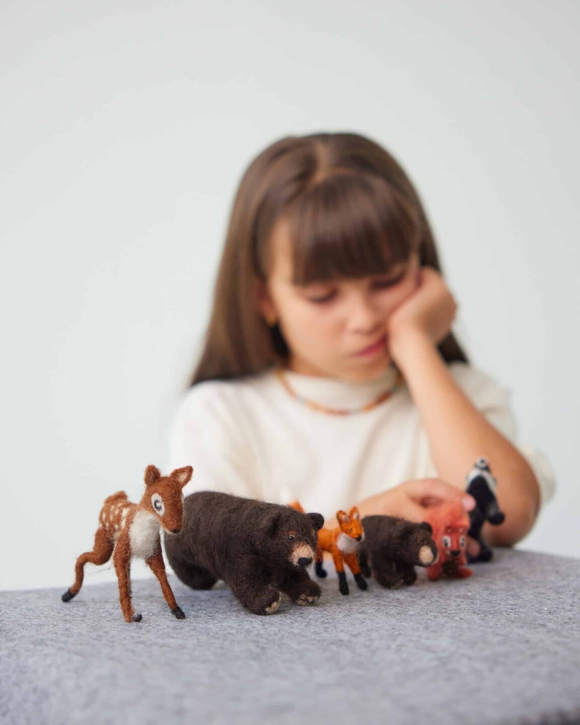 Meaningful Crafts - Naaldvilt Pakket Bosdieren | Speel je Wijs