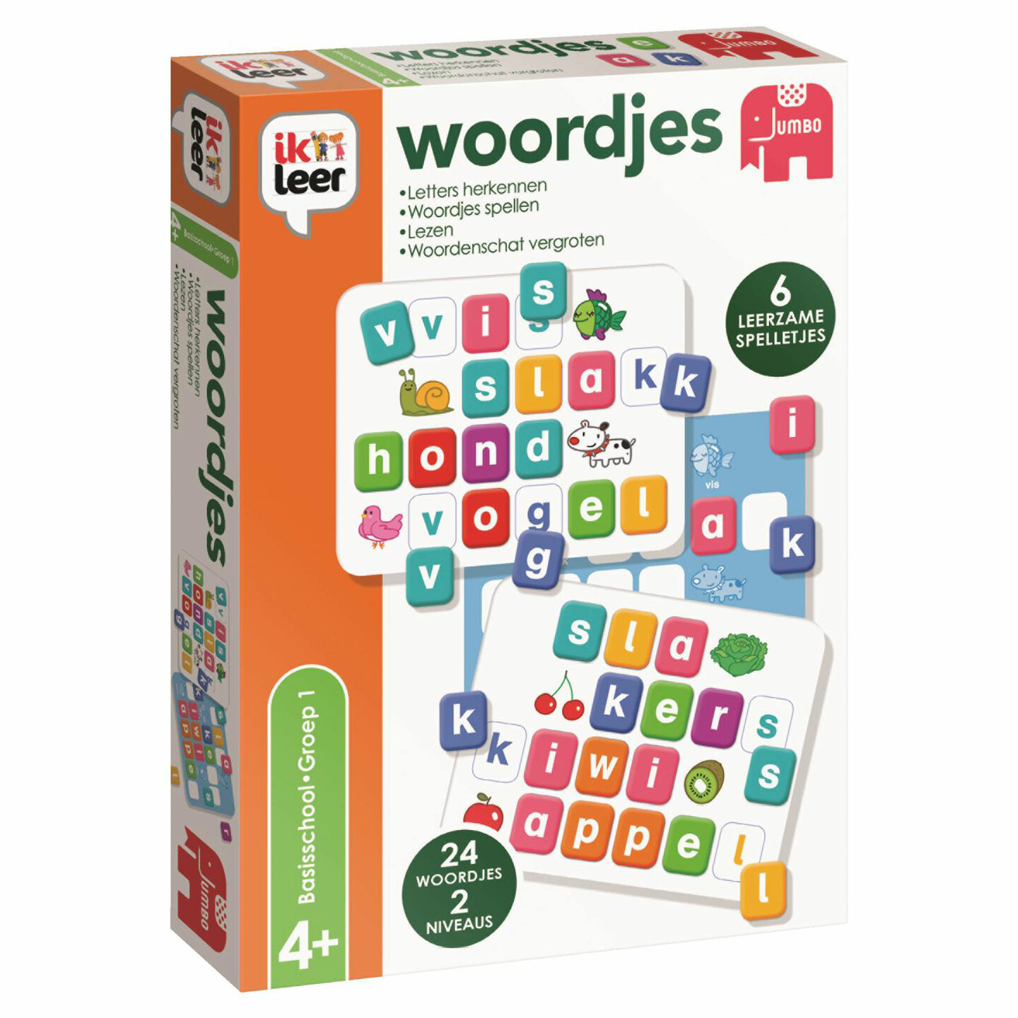 Jumbo Ik Leer - Woordjes 4+| Speel je Wijs