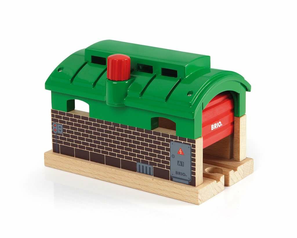 Brio - Treingarage met roldeuren - 33574 | Speel je Wijs