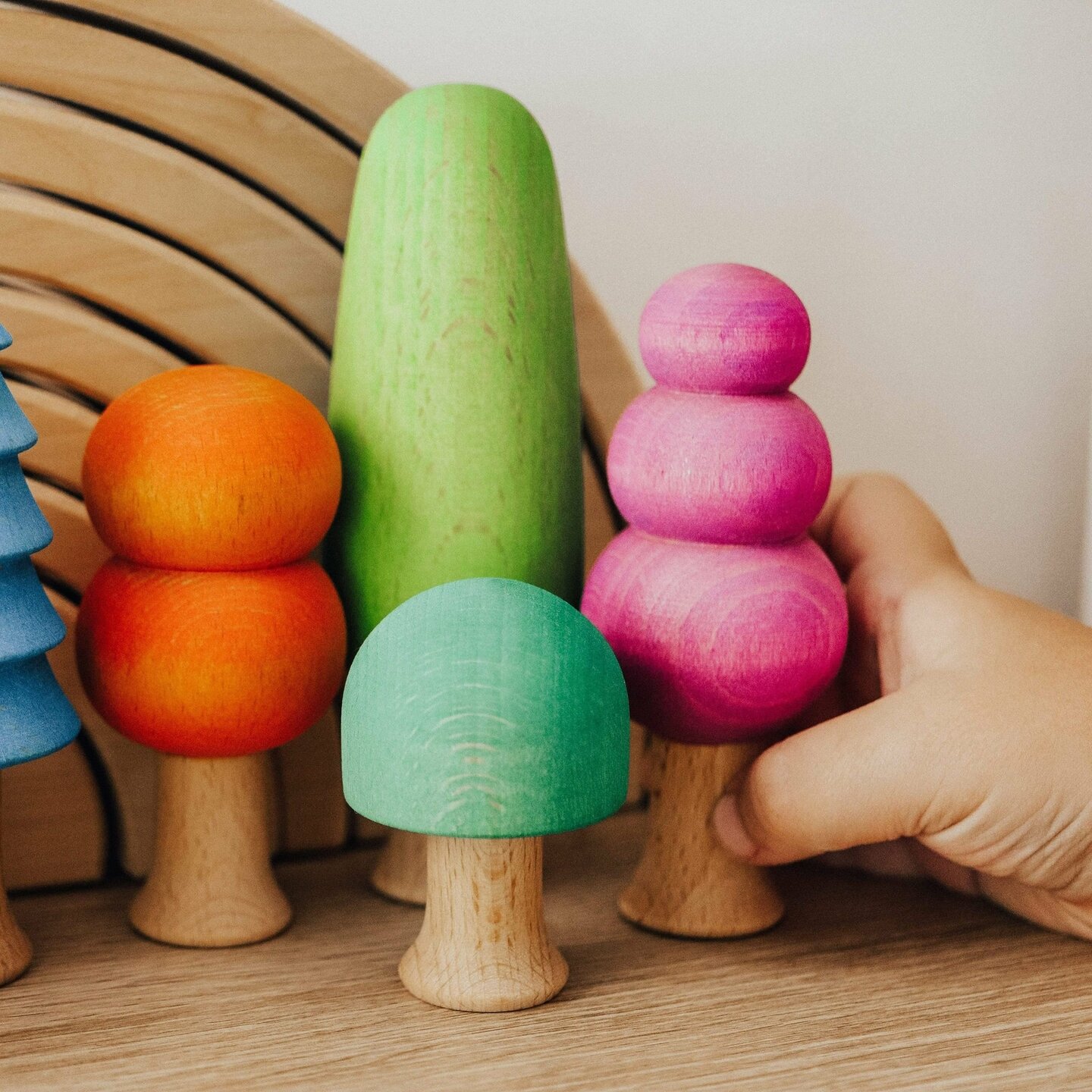 Ocamora Houten boompjes - Forest Cold