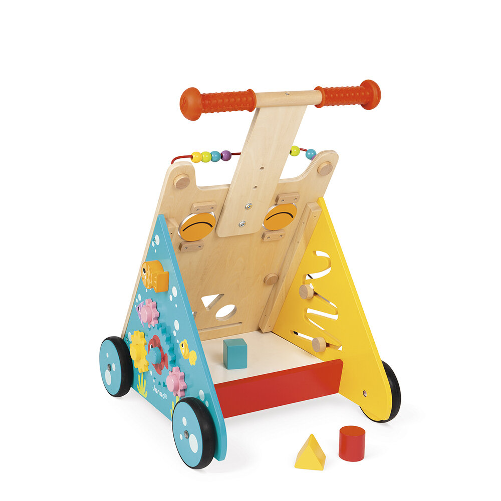 Janod - Loopwagen Kat 1+| Speel je Wijs