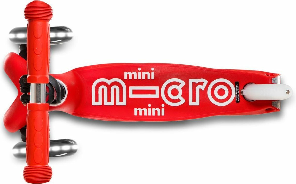 Micro Step | Mini Micro Scooter Deluxe LED | Red