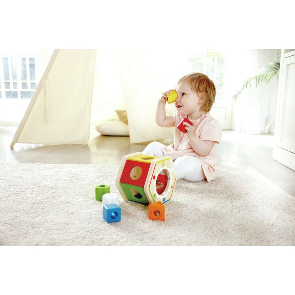 Hape | Houten Vormenstoof ~ Kleuren Ontdekken 1+ | Speel je Wijs