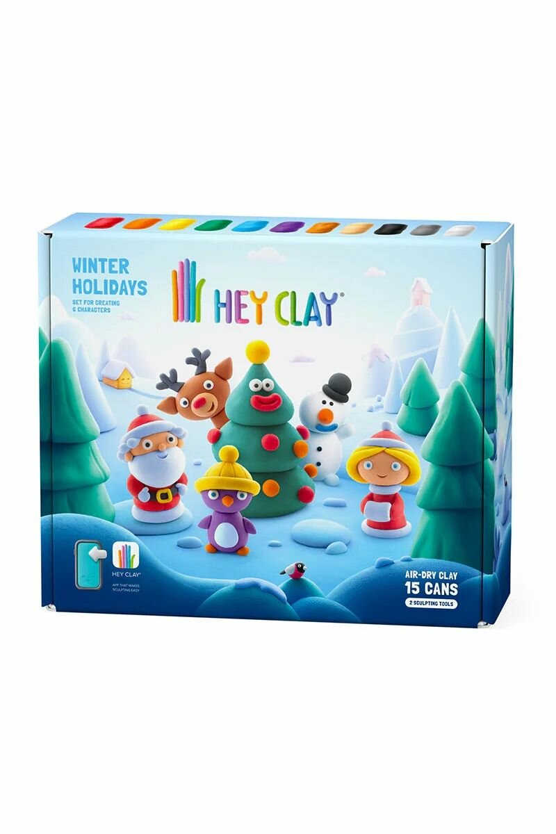 Hey Clay Limited Edition Winter Holidays | Speel je Wijs