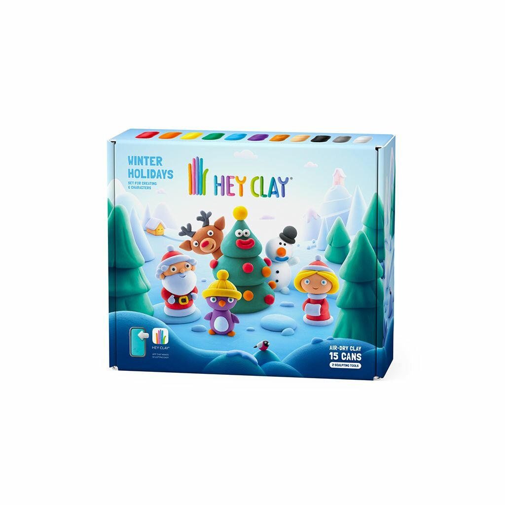 Hey Clay Limited Edition Winter Holidays | Speel je Wijs