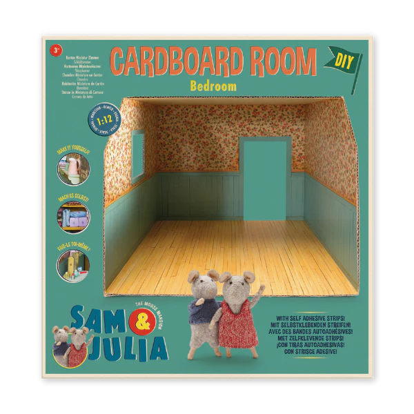 Sam & Julia Miniatuurkamer Slaapkamer | Speel je Wijs