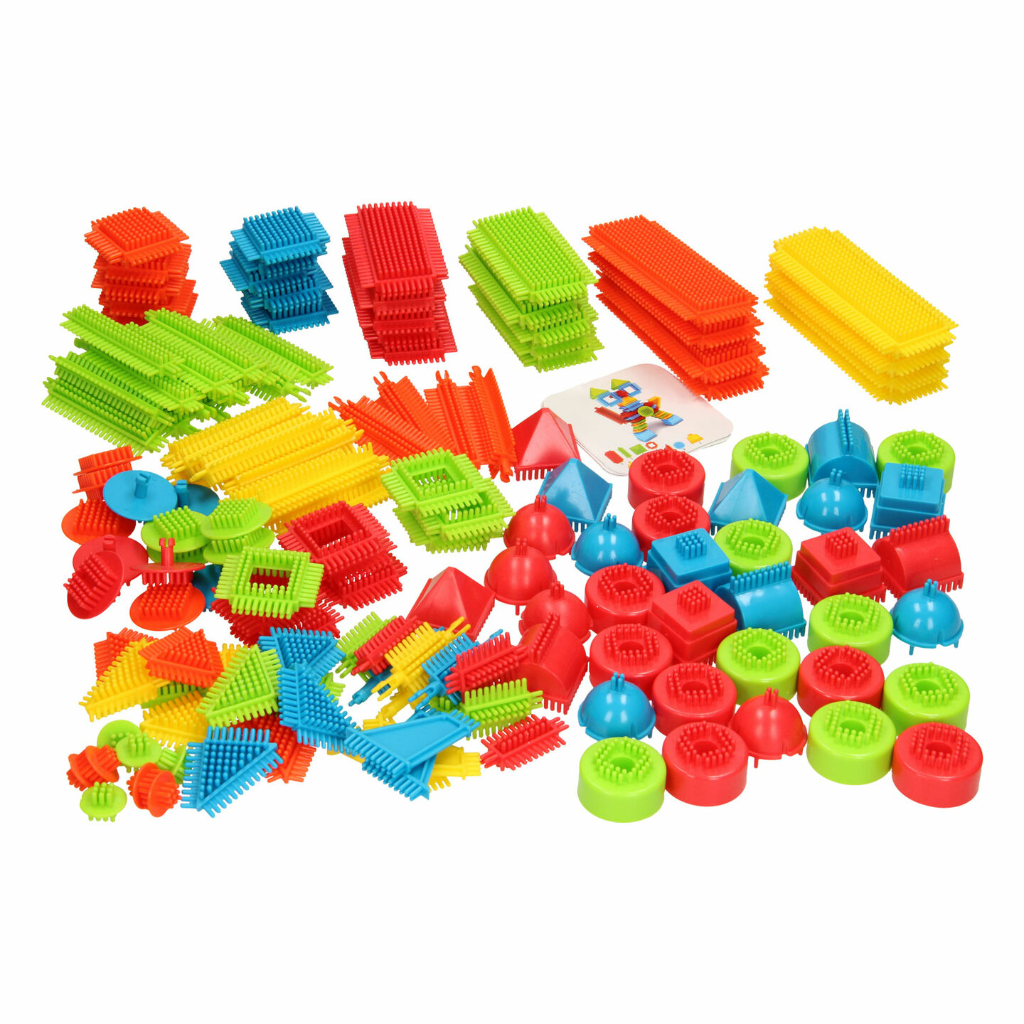 Hedgehog Bristle Blocks - 150 delige Bouwset | Speel je Wijs
