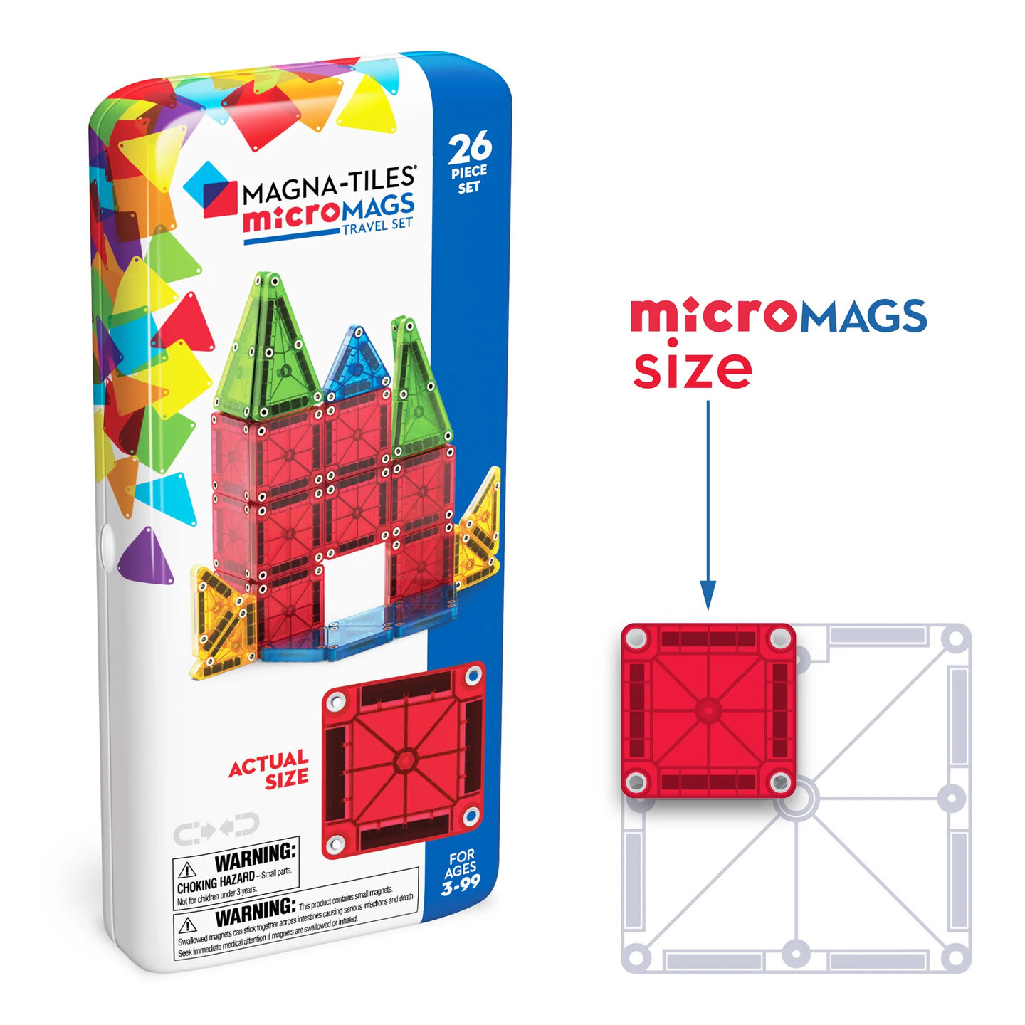 Magna-Tiles Micro Mags-Speel je Wijs