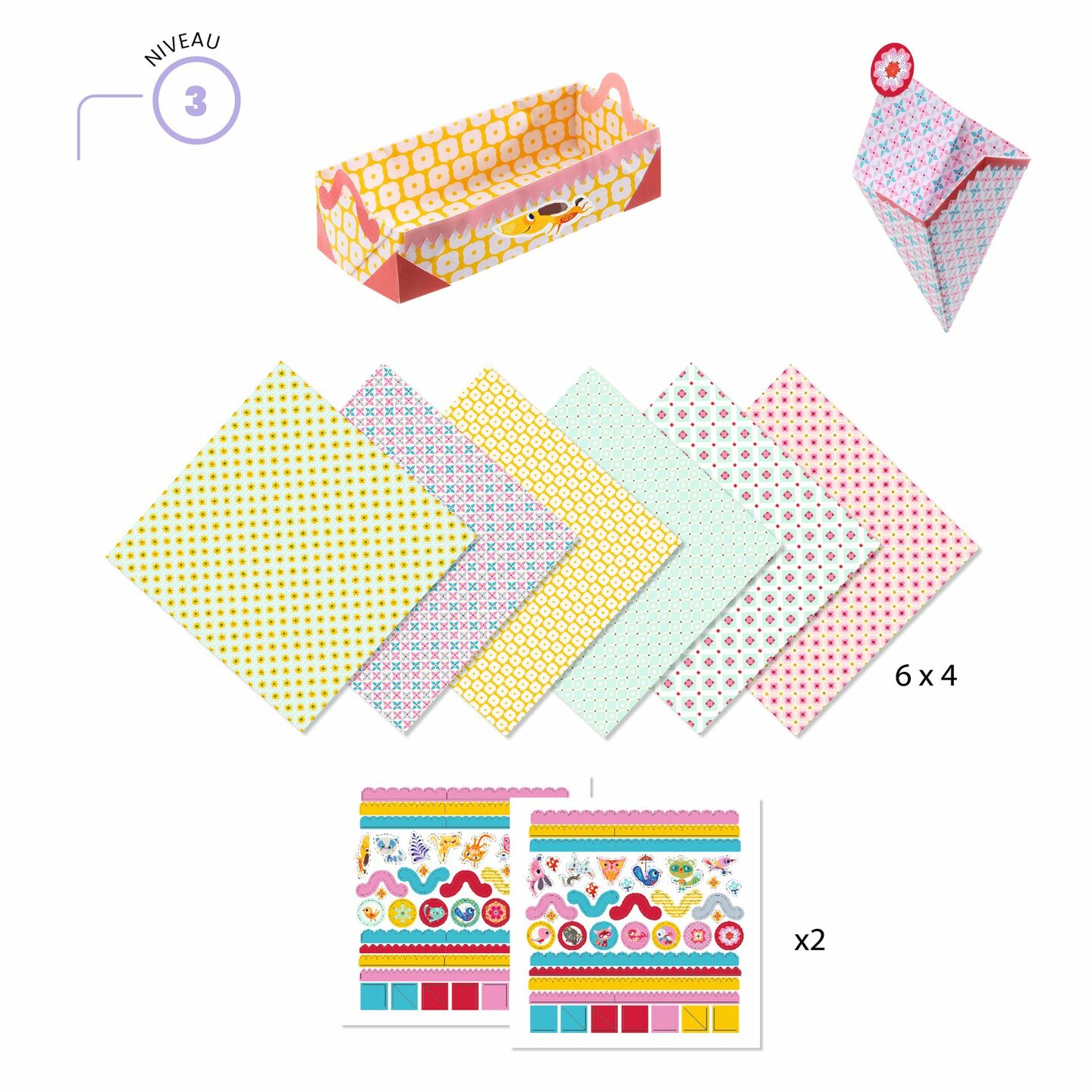 Djeco Origami - Small Boxes 6+ | Speel je Wijs