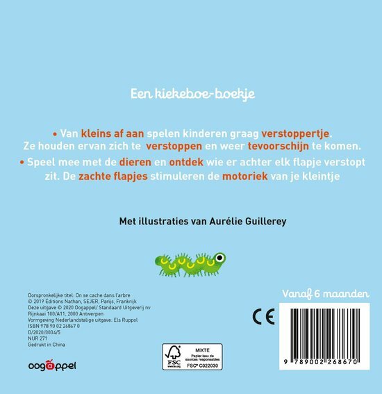 Oogappel Kiekeboe in de Boom 6mnd+ | Speel je Wijs