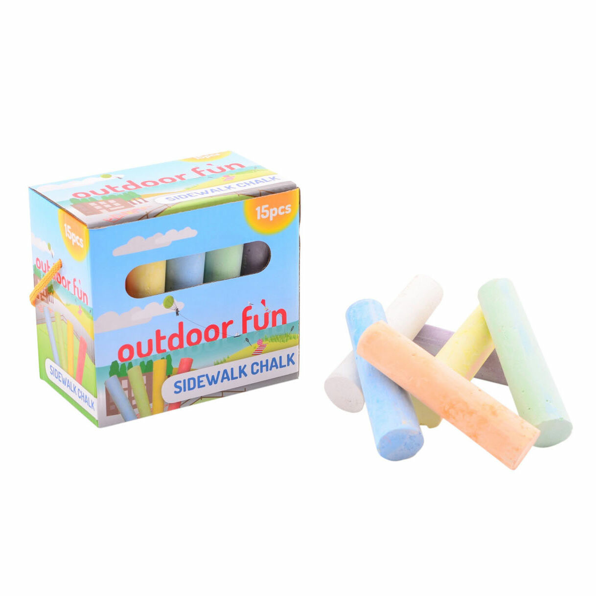 Stoepkrijt 15stuks | Speel je Wijs