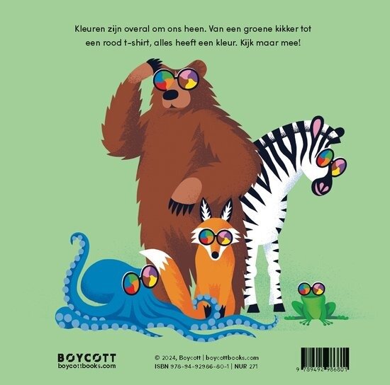 Boycott Kartonboek Ik zie, Ik zie...Kleur! 2+ | Speel je Wijs
