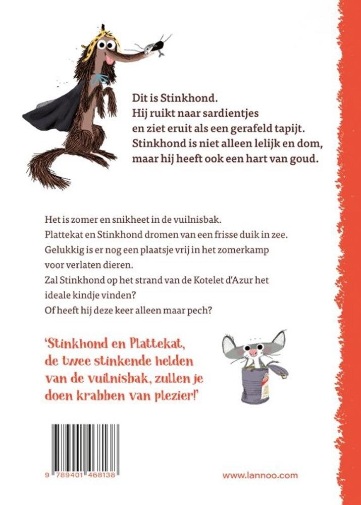 Lannoo Verhalenboek - Stinkhond aan het strand 6+ | Speel je Wijs