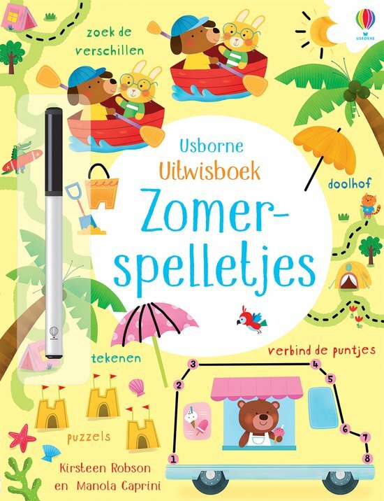 Uitwisboek - Vakantiespelletjes | Speel je Wijs