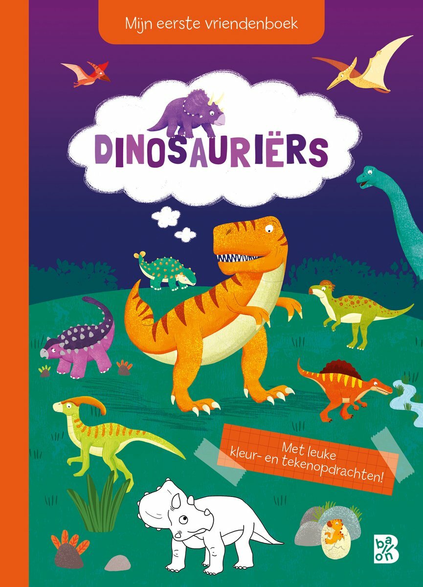 Mijn eerste Vriendenboek - Dinosauriërs | Speel je Wijs