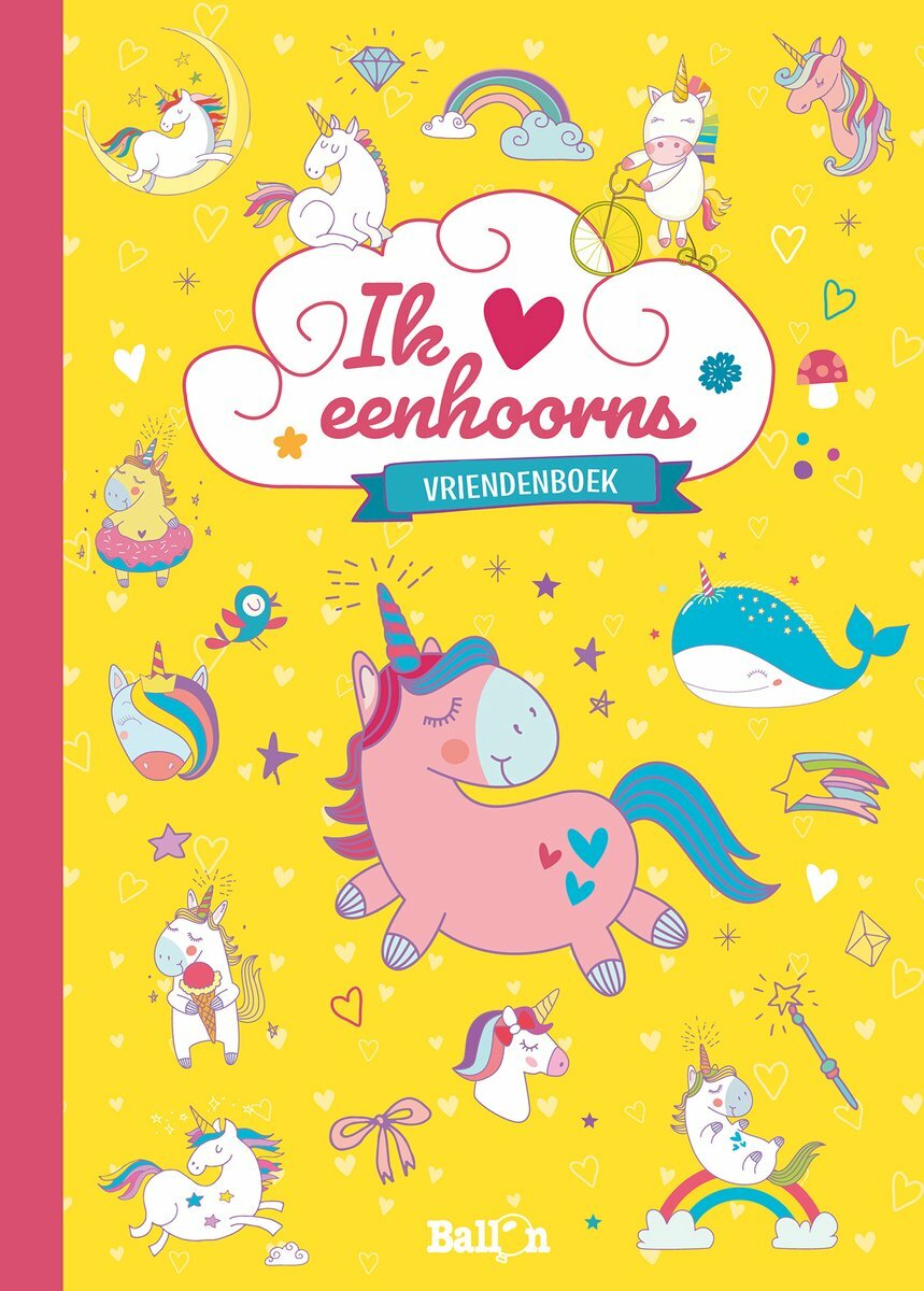 Mijn eerste vriendenboek - Eenhoorns| Speel je Wijs