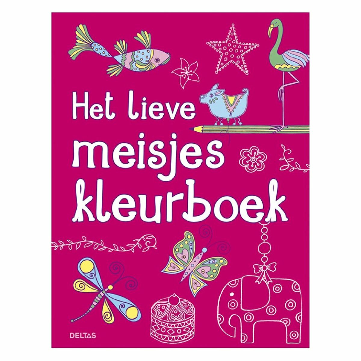 Deltas Kleurboek Lieve Meisjes | Speel je Wijs