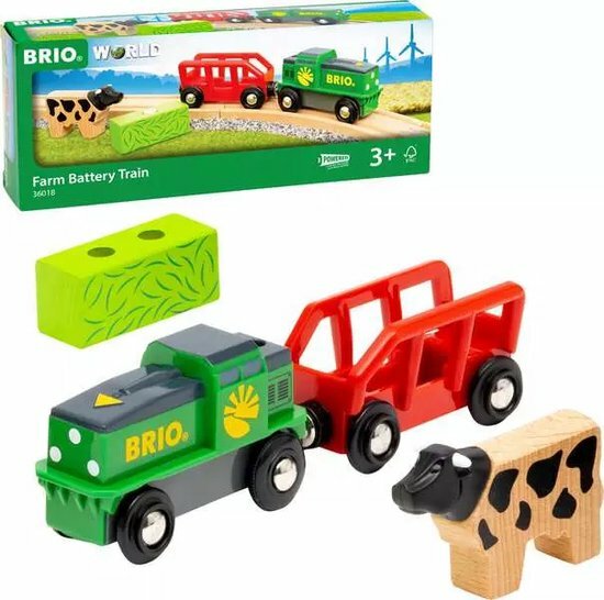 Brio - Boerderijtrein op Batterijen| Speel je Wijs