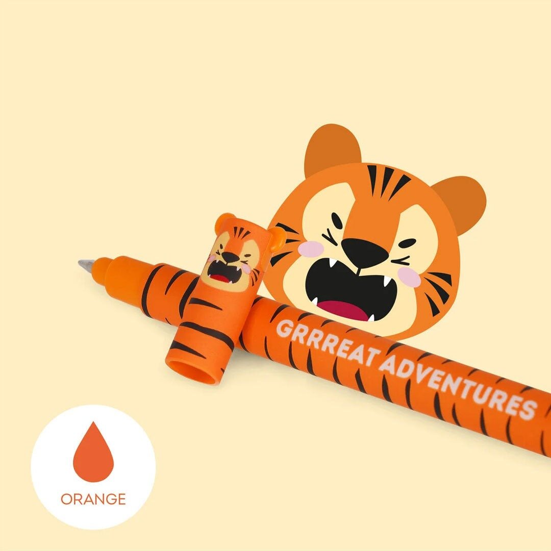 Legami Uitwisbare / Erasable Gelpen - Tiger | Speel je Wijs