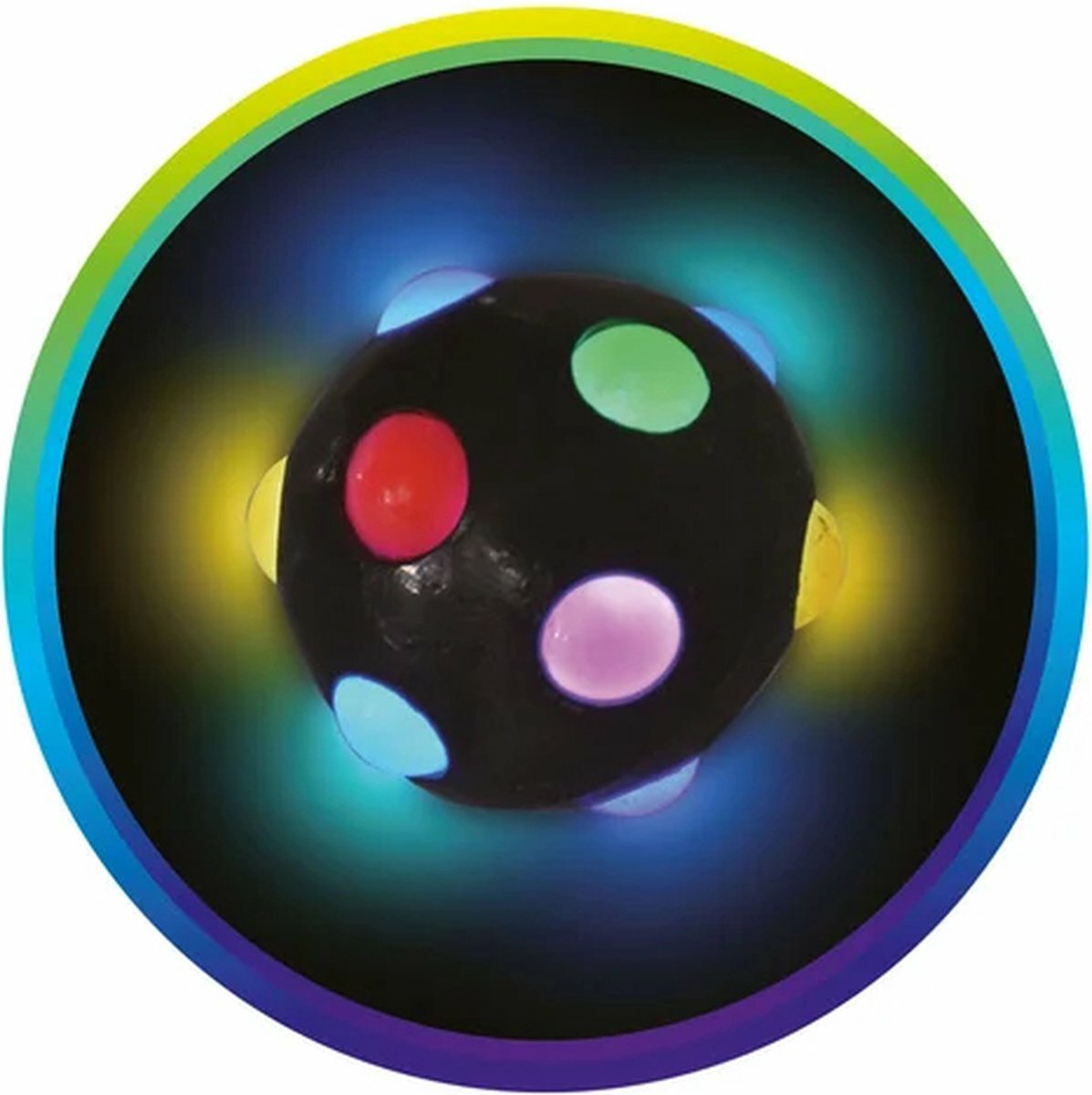 Fun Stuiterbal Disco - met licht | Speel je Wijs