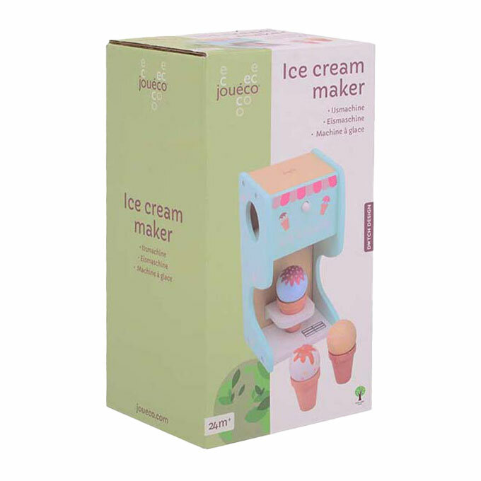 Joueco Houten Ijsmachine met Ijsbollen | Speel je Wijs