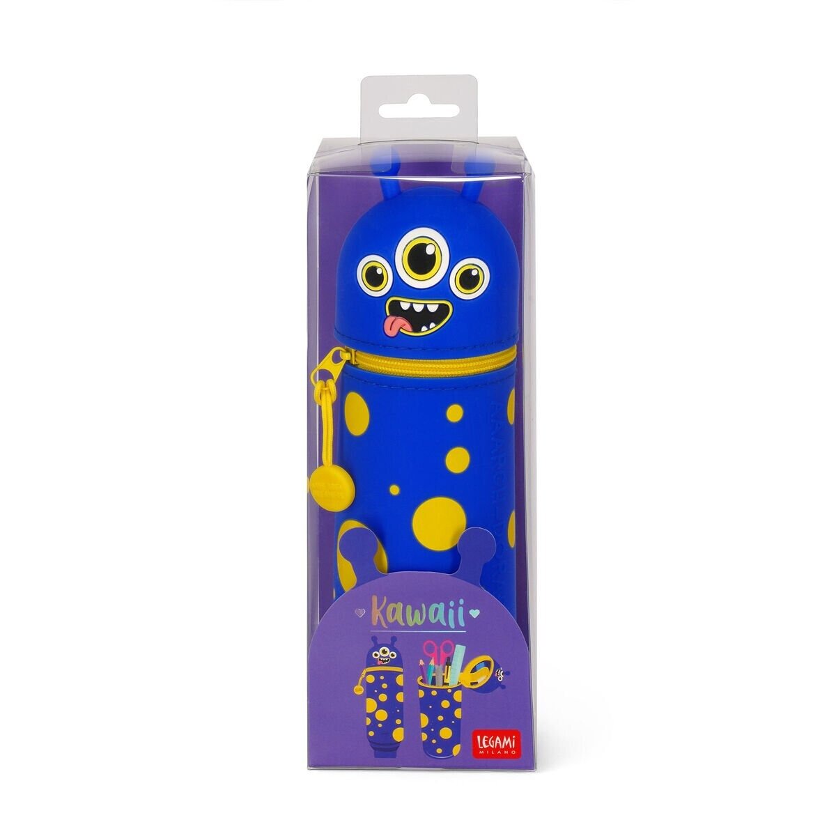 Legami Kawaii 2 in 1 zachte siliconen etui - Monster| Speel je Wijs