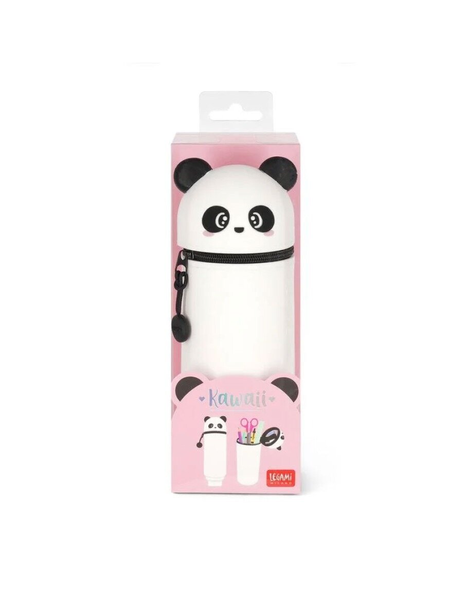 Legami Kawaii 2 in 1 zachte siliconen etui - Panda| Speel je Wijs