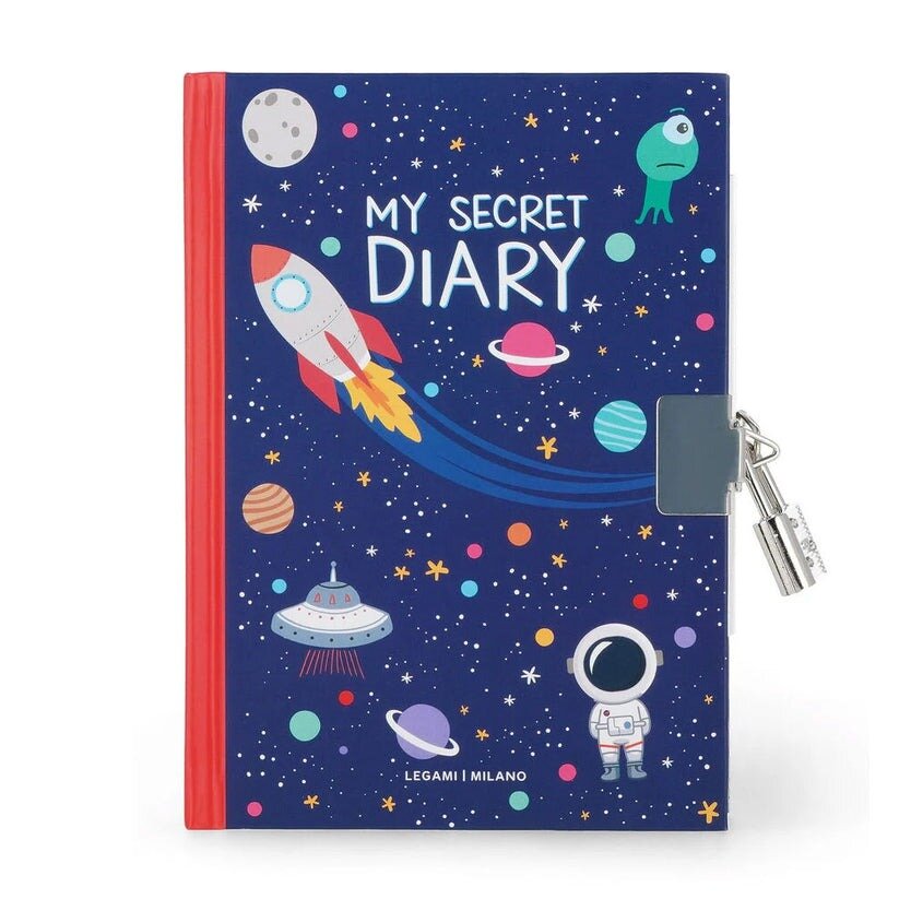 Legami Geheim dagboek/ Notitieboek met slot - Space | Speel je Wijs