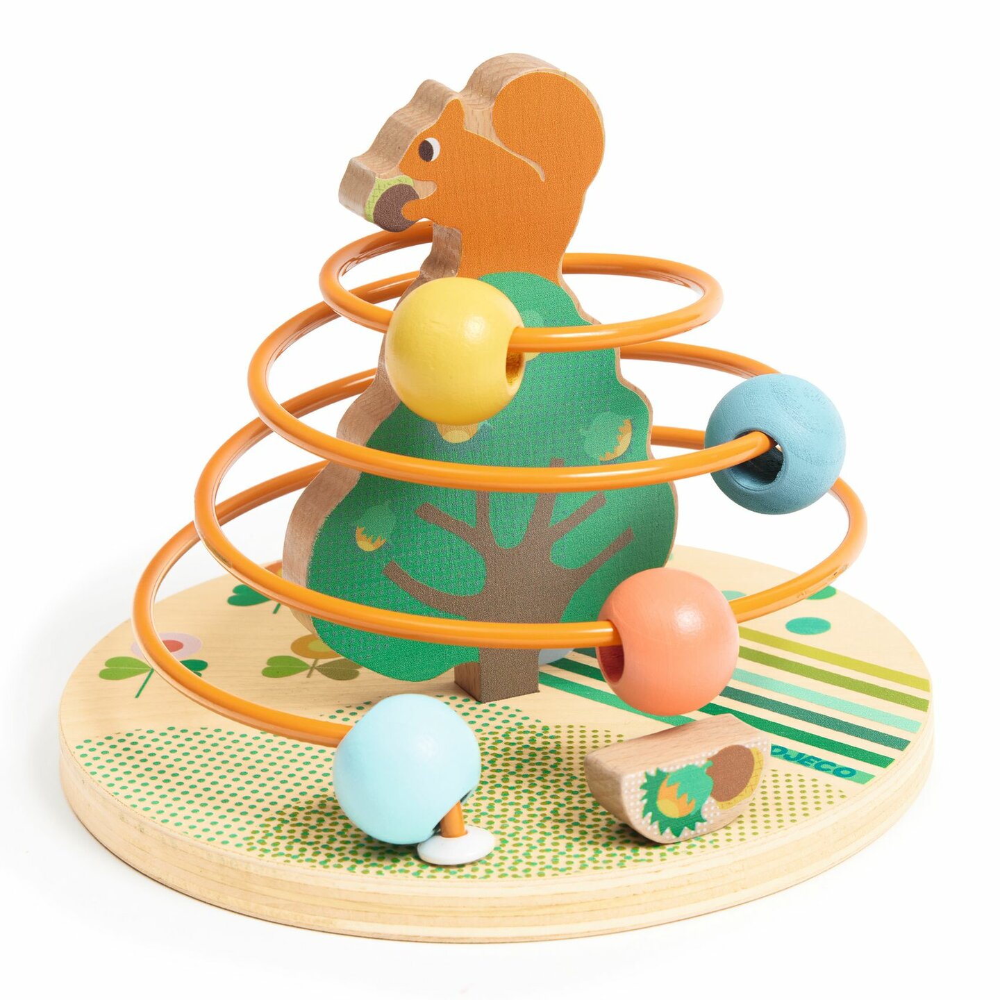 Djeco houten Telraam/ Kralenframe - RollNut 18mnd+ | Speel je Wijs
