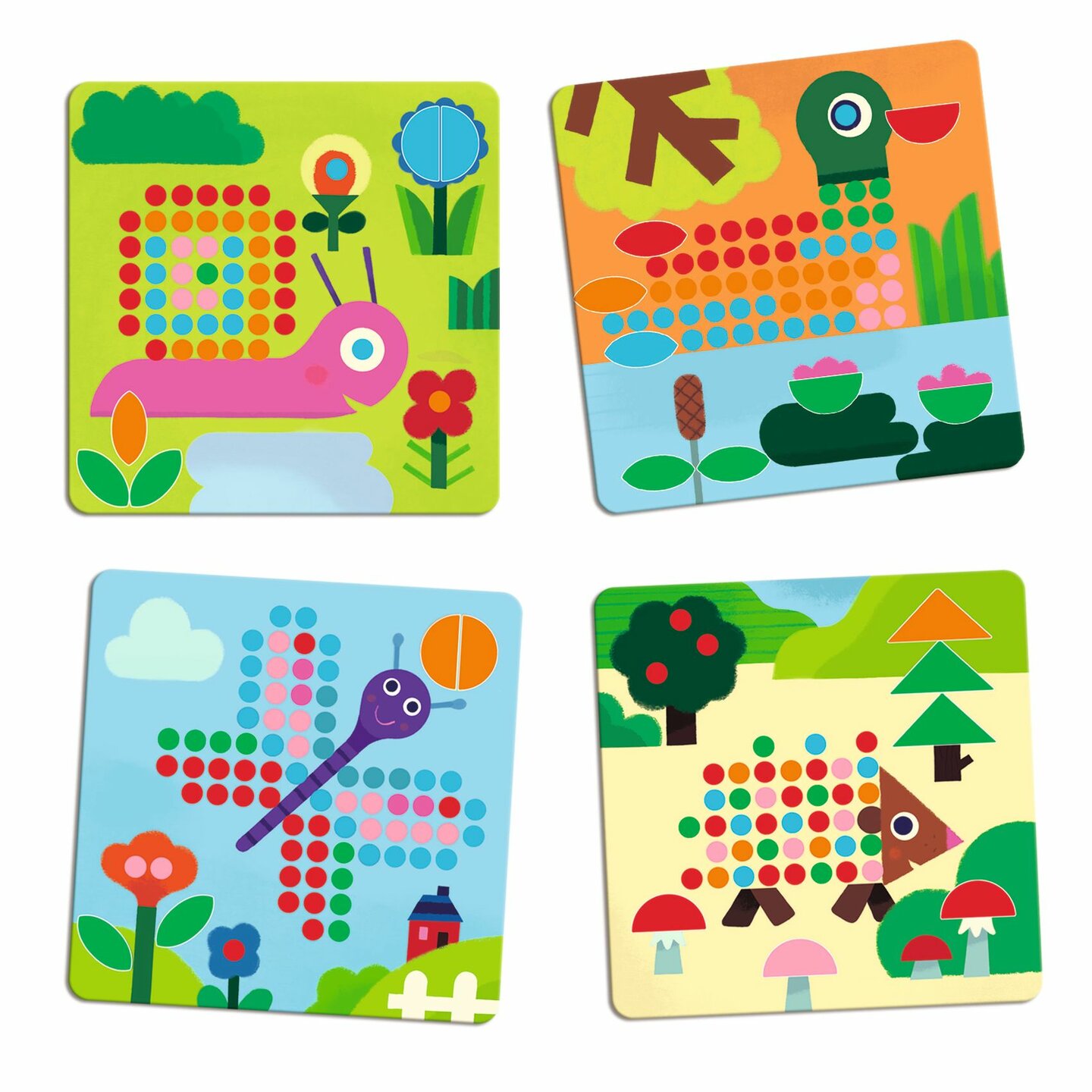 Djeco Mozaiëkpuzzel Mini Animo | Speel je Wijs