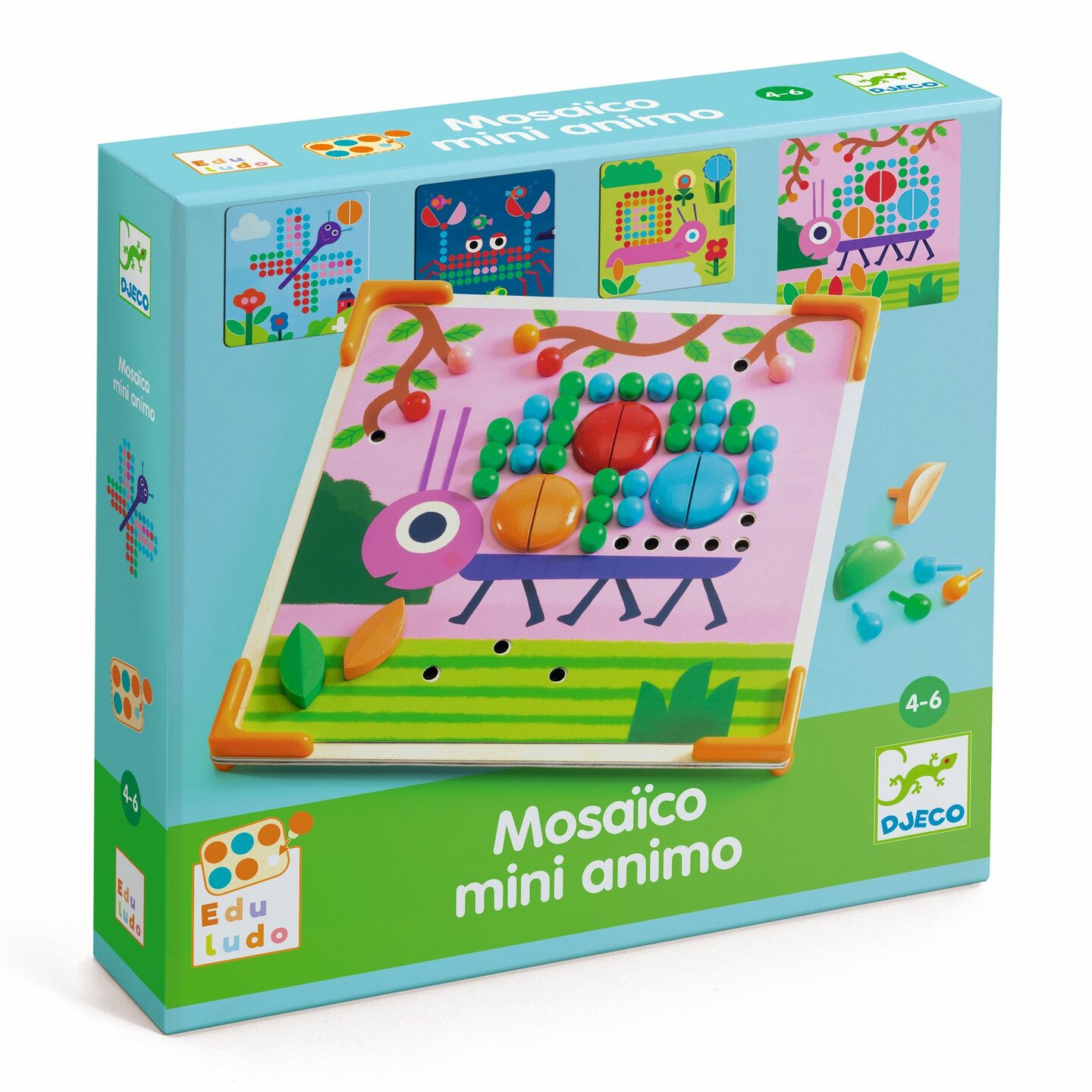 Djeco Mozaiëkpuzzel Mini Animo | Speel je Wijs