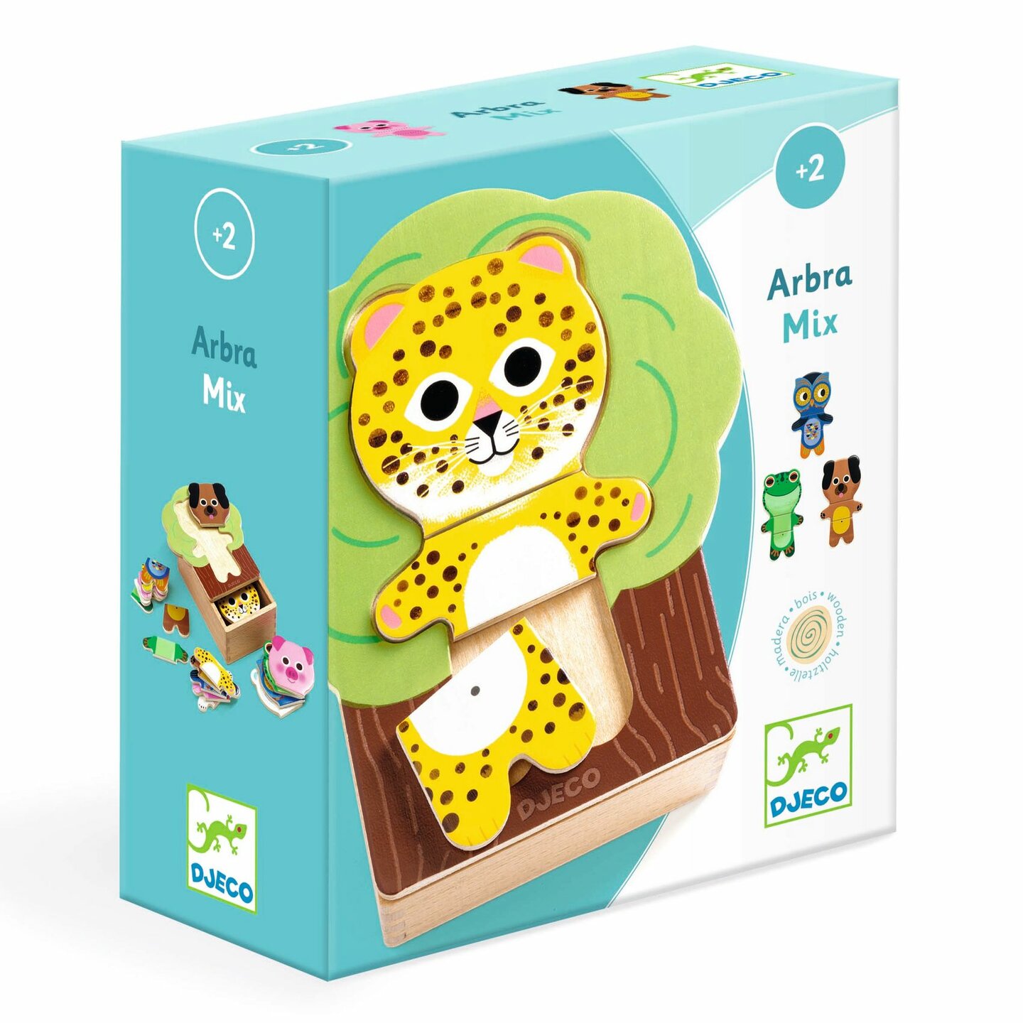 Djeco Houten Puzzel - Abramix 2+ | Speel je Wijs