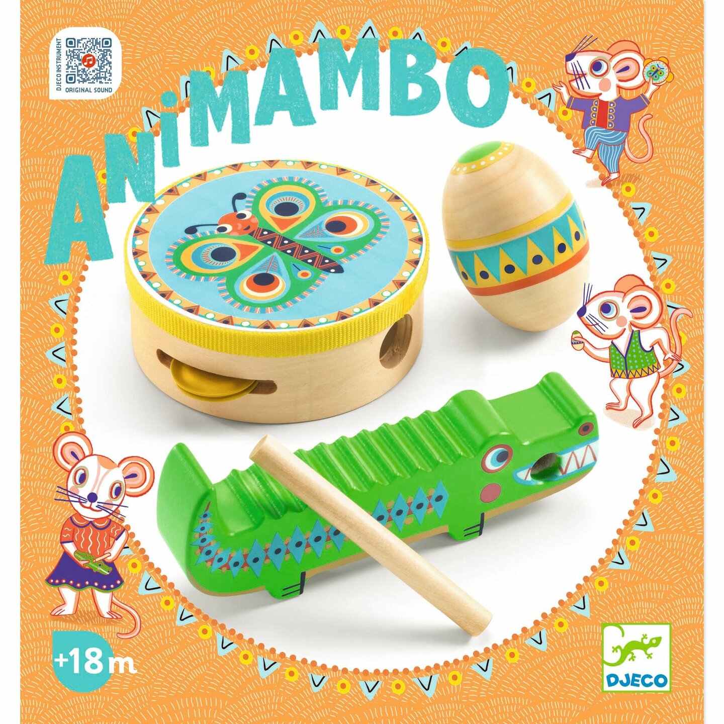 Djeco Percussieset Animabo | Speel je Wijs