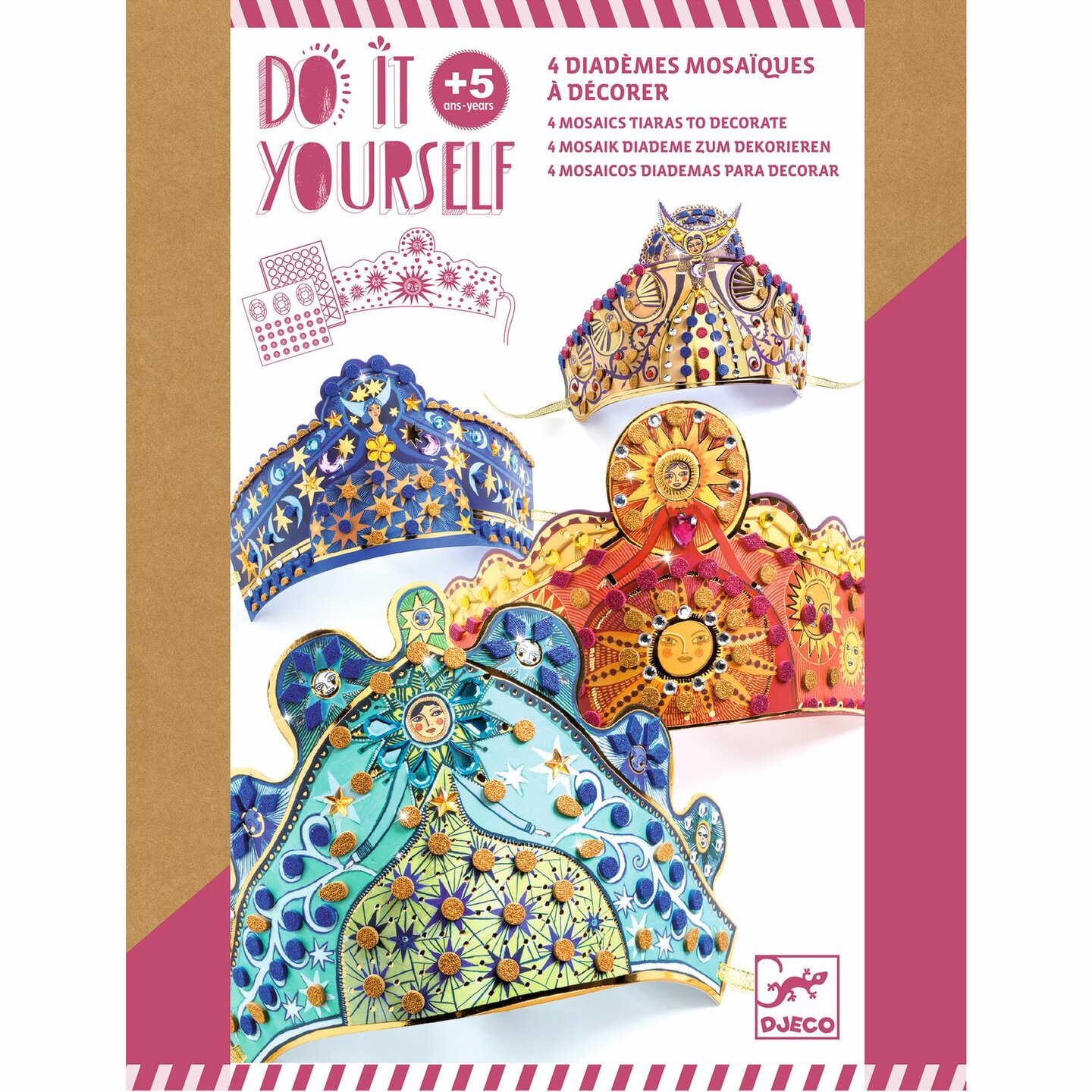 Djeco DIY - Diadeem Versieren - Tovenaar 5+| Speel je Wijs