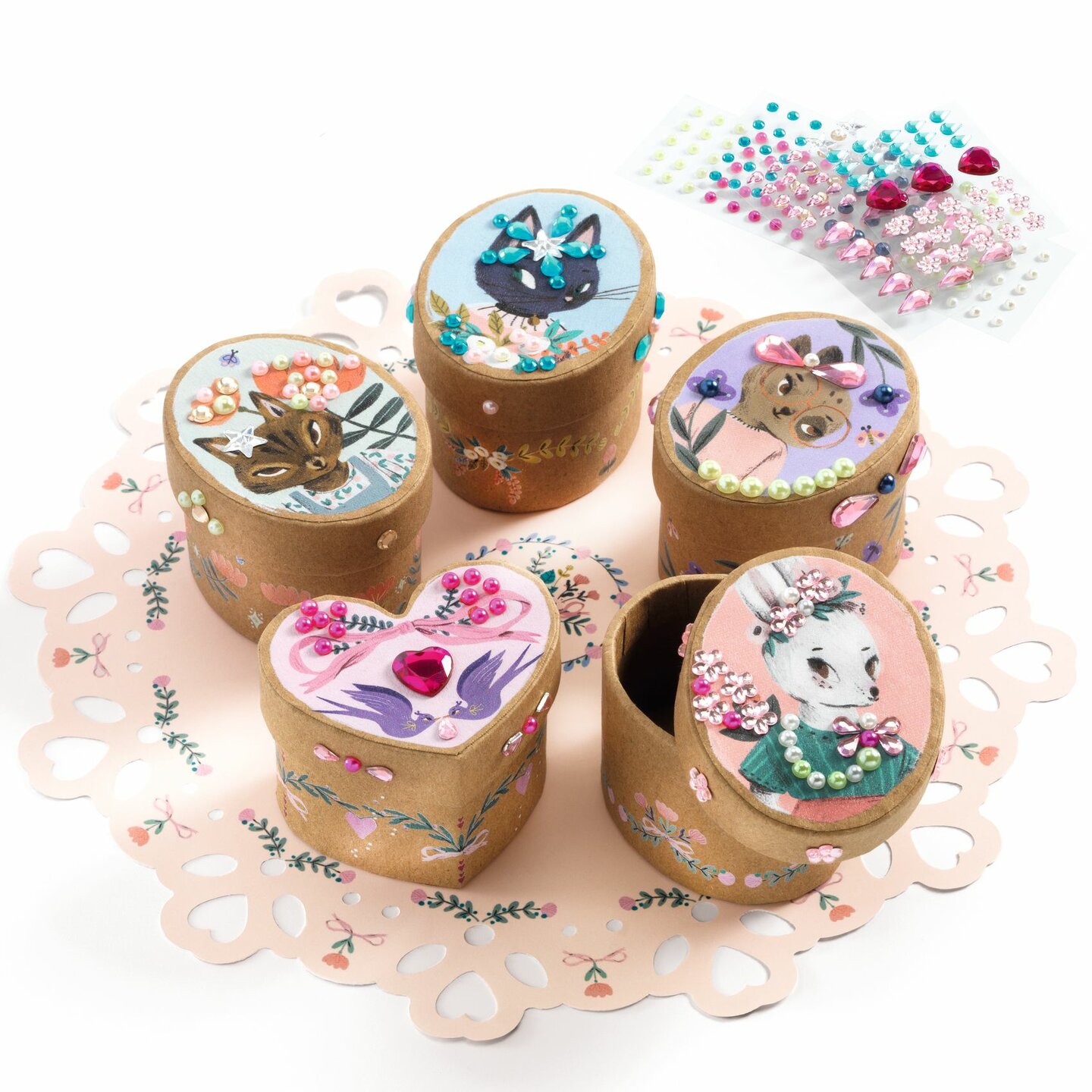 Djeco DIY - 5 Mini Doosjes maken 6+ | Speel je Wijs