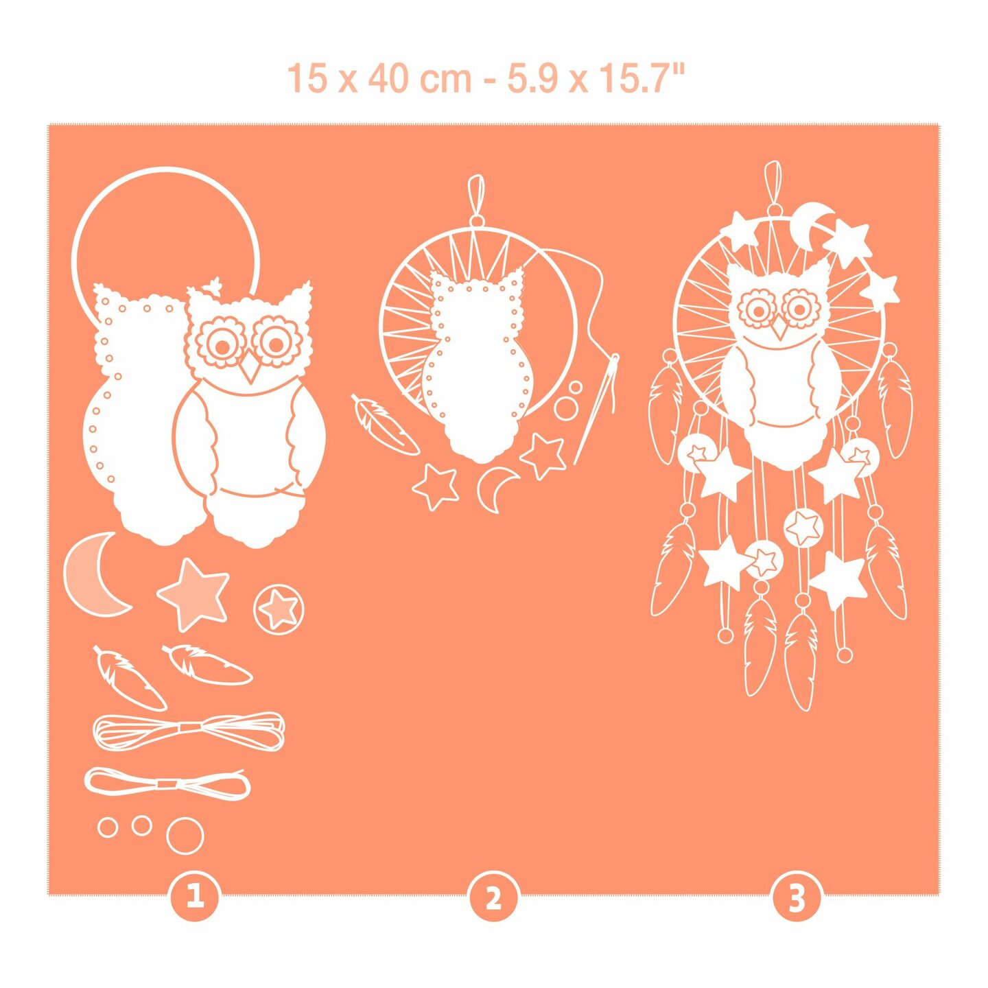 Djeco DIY - Dromenvanger maken - Golden Owl 5+ | Speel je Wijs