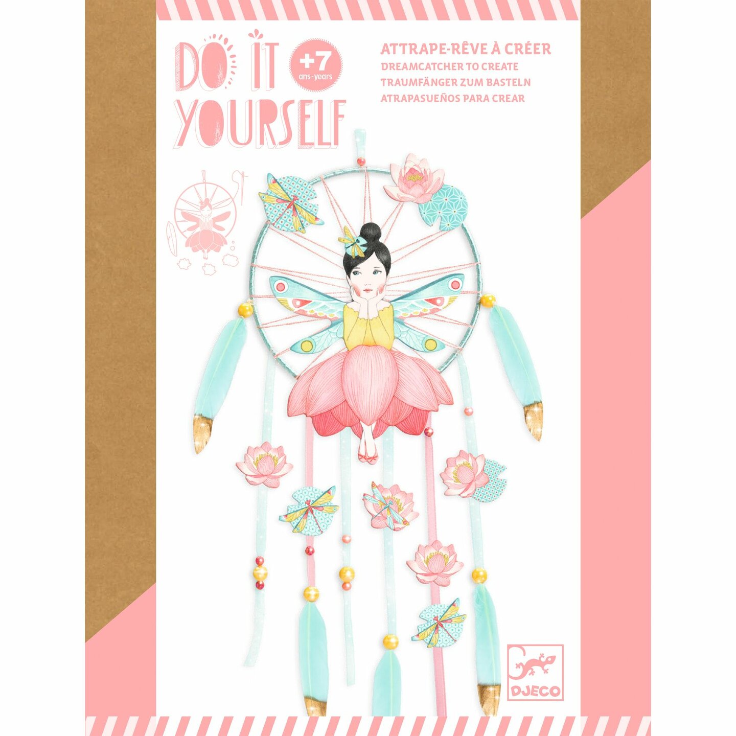 Djeco DIY Dromenvanger maken - Lotus Fairy 7+| Speel je Wijs
