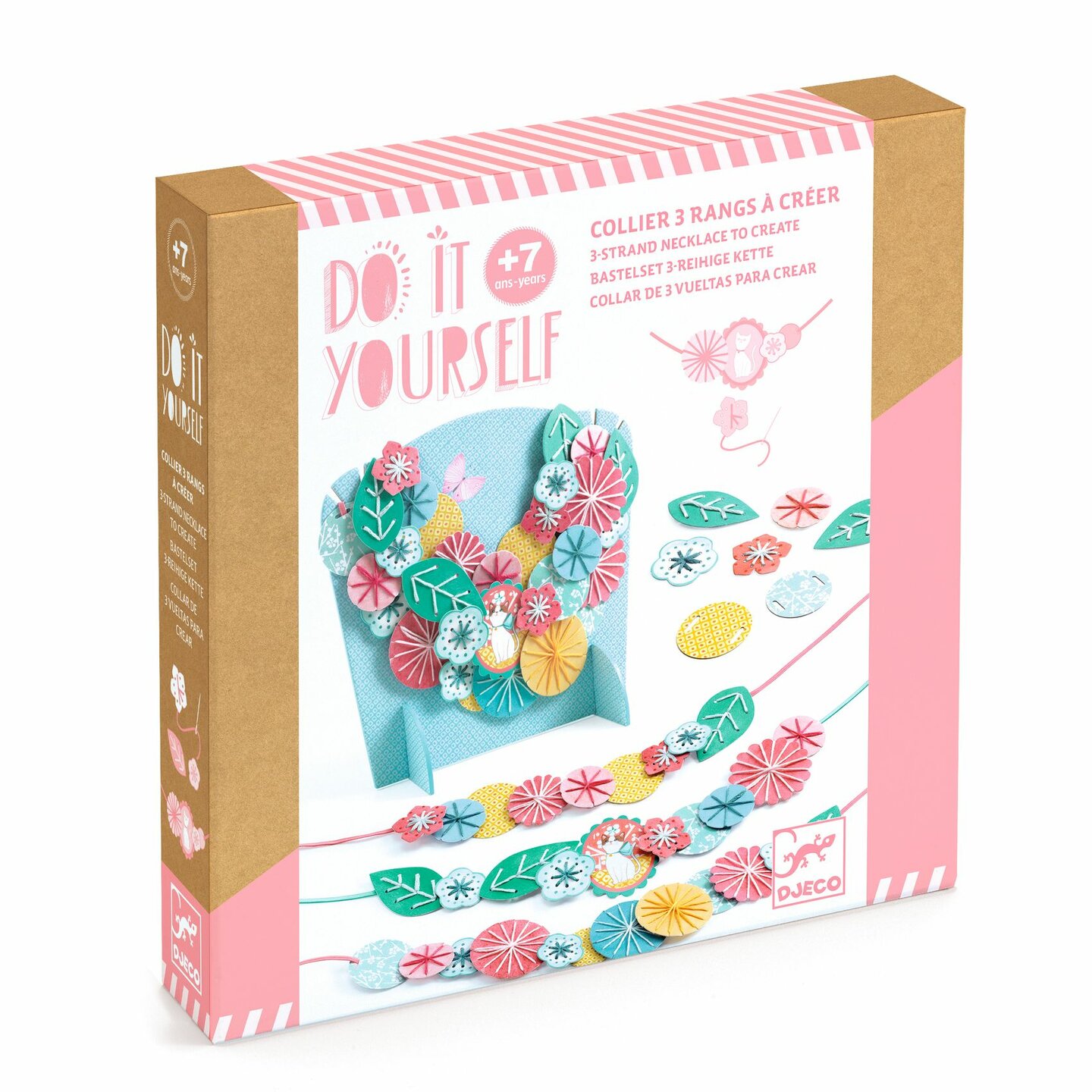 Djeco DIY Borduurset - Flora 7+ | Speel je Wijs
