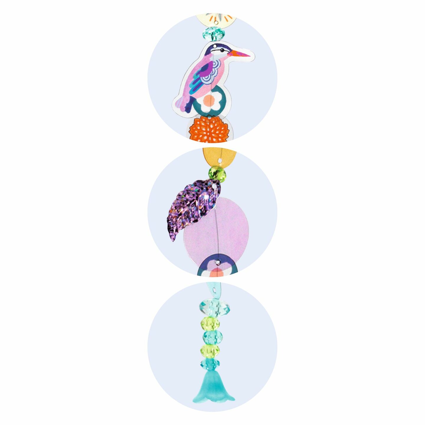 Djeco DIY Suncatcher maken - Paradise bird 7+| Speel je Wijs