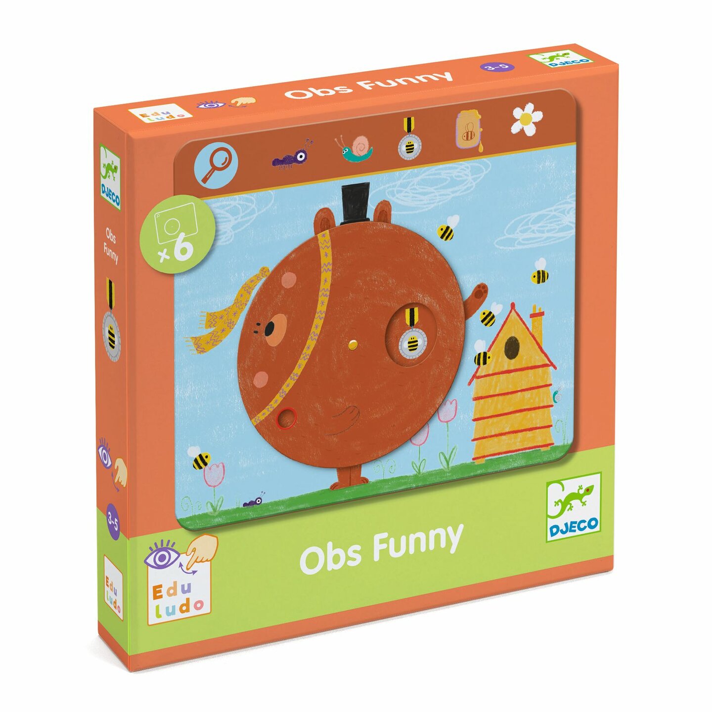 Djeco Eduludo Zoek en Vind - Obs Funny| Speel je Wijs