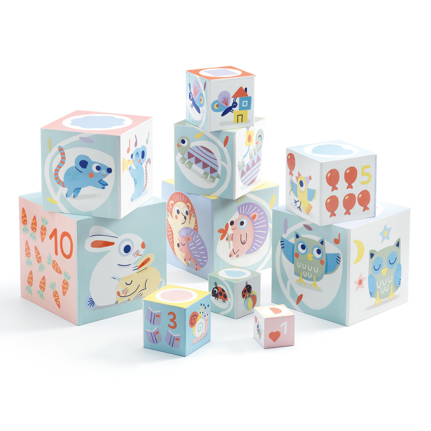 Djeco Stapelblokken - Baby Bloki 1+ | Speel je Wijs