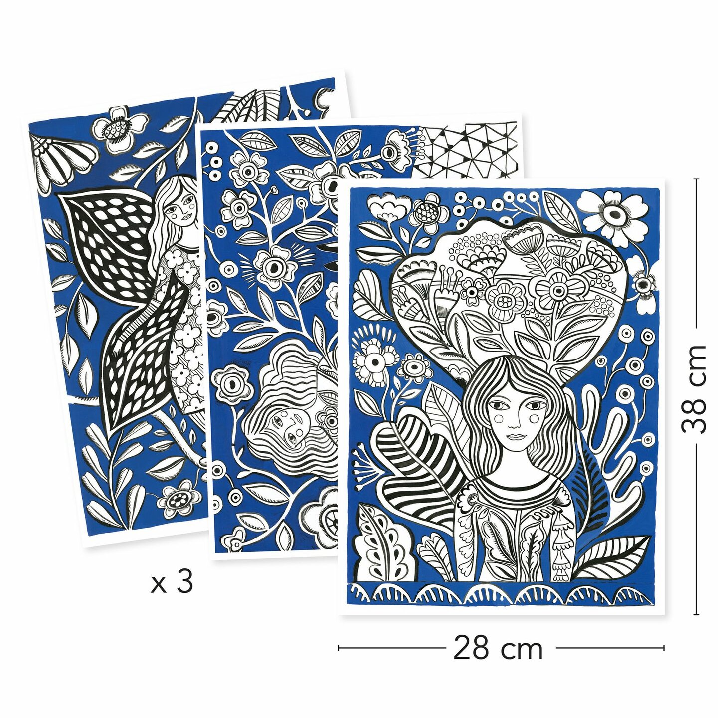 Djeco Kleurplaten - Blooms 8+ | Speel je Wijs