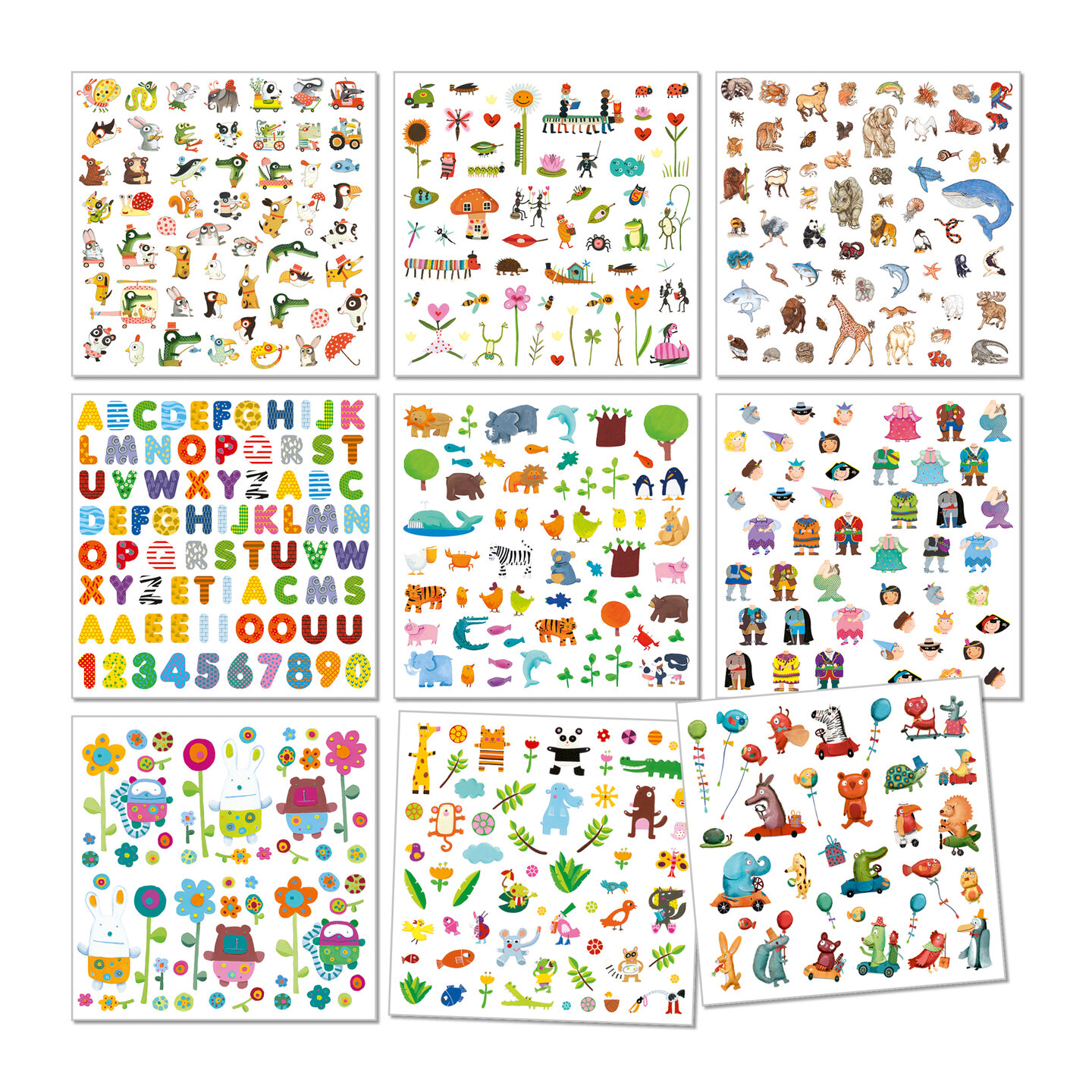 Djeco Stickeren met 1000 stickers - For little once | Speel je Wijs